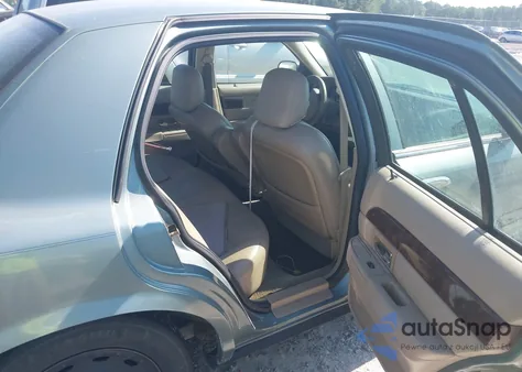 2005 Mercury Grand Marquis Gs from USA, damaged, VIN 2MEFM74W75X641482